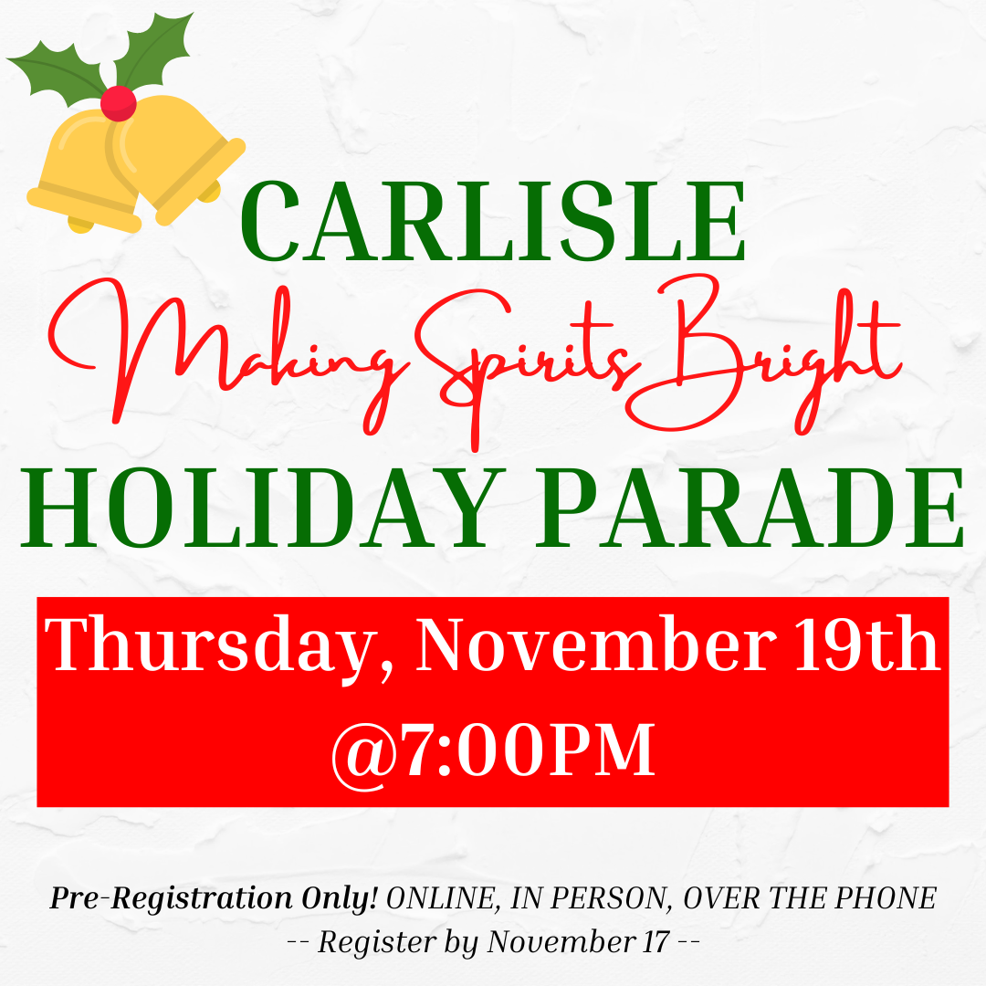Carlisle Holiday Parade ad
